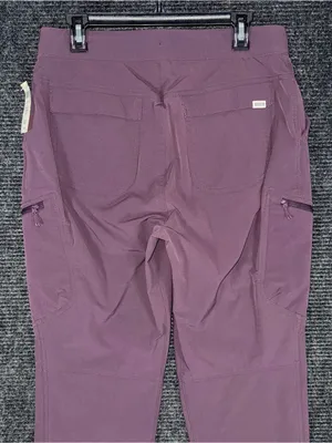 Duluth Trading Co NWT Women Flexpedition Joggers Elderberry Purple 10x28.5 Nylon thumbnail 5