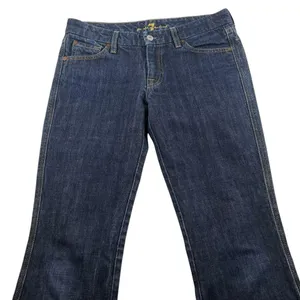 7 For all Mankind A Pocket Denim Flare Hems Jeans Y2K thumbnail 5
