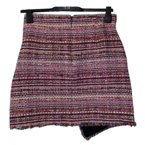 Halogen Tweed Multi-Colored Mini Skirt(Size 2 Petite) thumbnail 3