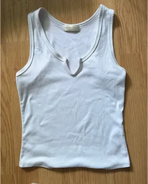 Cropped tank White Size XS thumbnail 1