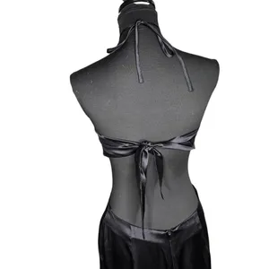 Amanda Uprichard X Revolve Celosia Gown in Black‎ Size: L thumbnail 4