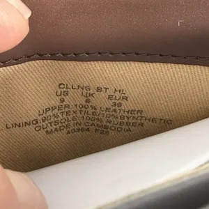 Lauren Ralph Lauren Size-US 9B Women Collins Block Heel Bootie Brown Leather thumbnail 5