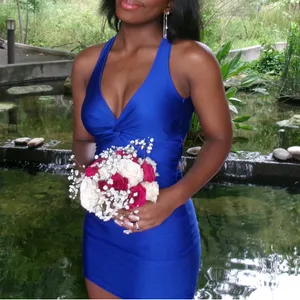 Windsor Royal Blue Homecoming Dress thumbnail 3