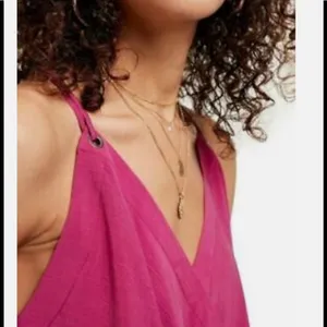 Free people slinky black top SZ medium thumbnail 4