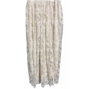 Baltic Born‎ Cozette Lace Gown White Nude Maxi Wedding Romantic Women's Size L thumbnail 5