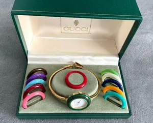 DRESSY🌟Gucci Women's Interchangeable Bangle Watch set 🔥🔥 thumbnail 1