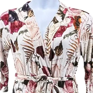 Posh Peanut Maternity‎ Robe Cream Large thumbnail 3