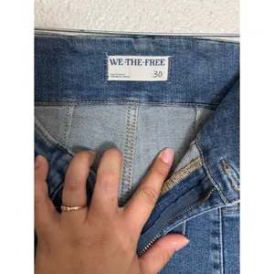 Free People We The Free Jayde Flare Jeans Night Sky size 30 Y2K dramatic flare thumbnail 6