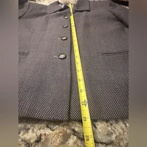 Vintage Pendleton Petite Size 10 Wool Pants Suit 2pc Power Suit Sz 10P thumbnail 14