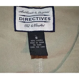 Vintage Directives Olive‎ green sleeveless maxi dress lyocell sz S thumbnail 4