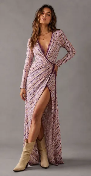 Free People NWT Phoebe Maxi Dress ~ XS thumbnail 1