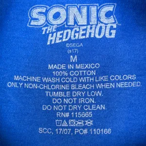 Sonic The Hedgehog Blue Graphic T thumbnail 4