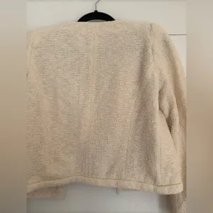 Zara cream Boucle Jacket thumbnail 7