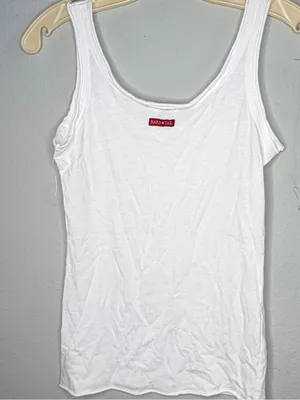 Hard Tail Forever White Tank Top nwot Size XS thumbnail 4