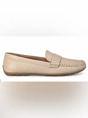 Joie Women’s Size 8 Beige Leather Driving Loafers Moccasins thumbnail 2
