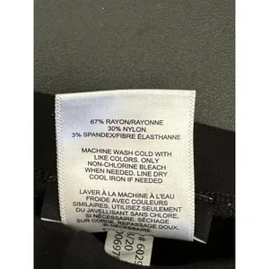 Express‎ Columnist Black Pants Womens Sz S Zipper Ankle Stretch Pull On Career thumbnail 7