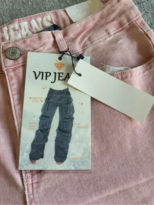 VIP Pink Cargo Boyfriend Jeans Size undefined thumbnail 6