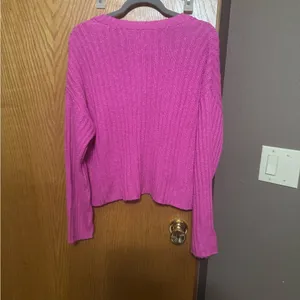 American Eagle NWT pink cardigan thumbnail 3