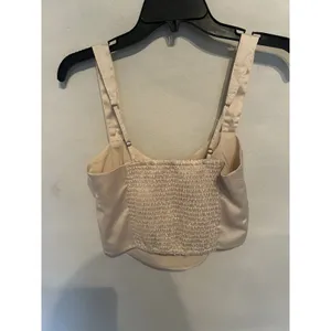 Abercrombie & Fitch Satin Style Corset Crop Top Size XS Party Summer Vacation thumbnail 2