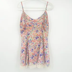 Victorias Secret VS Gold Label VTG Vintage Coquette Lace Floral Slip Dress Large thumbnail 6
