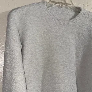 Cozy Sweater with Red Heart Accents thumbnail 4