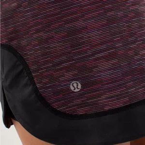 Lululemon Run For All Skirt sz 2 Space Dye Black thumbnail 8
