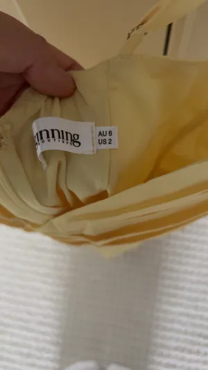 Beginning Boutique Honey Mini Dress Yellow thumbnail 5