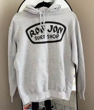 Ron Jon Light Gray Surf Shop Hoodie thumbnail 1