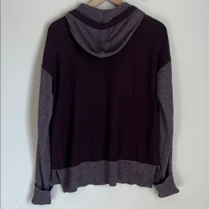 SmartWool Women's Shadow Pine Hoodie Sweater Wool Blend Med Baselayer Textured‎ thumbnail 5