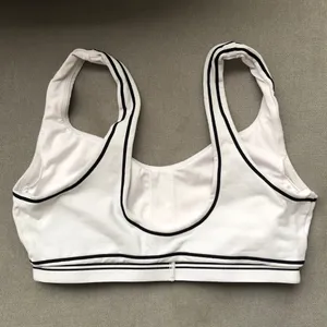 Alo Yoga Airbrush Heart Throb Bra White/Black S thumbnail 6