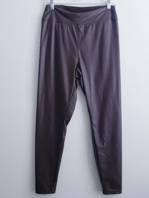 Offline By Aerie Goals Gloss High Waisted Pleather Leggings thumbnail 3