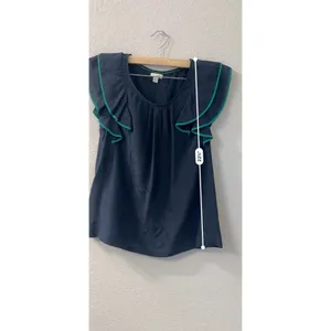 Anthropologie All Aflutter Blouse by Odille Size‎ 4 thumbnail 5