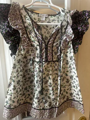Floral Top Multi thumbnail 1
