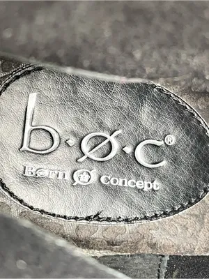 B.O.C. Born Concept Ankle Boots Size 9 Black Leather Foldover Cuff Side Zipper thumbnail 6