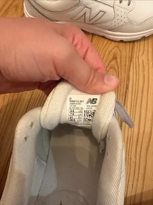 New Balance 411 V1 White Athletic Shoes Size 9.5 with CUSH+ Midsole Technology thumbnail 5