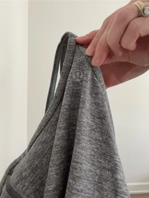 Lulus Lululemon Power Y Gray Racerback Tank Top thumbnail 5