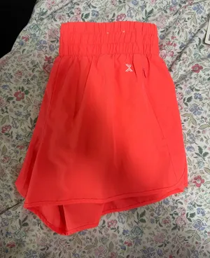 Xersion Bright coral running shorts S thumbnail 1