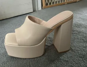 Amazon Chunky platform heels thumbnail 3