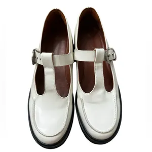 Reformation Abalonia Patent Leather Mary Jane Loafer Platform Retro Preppy thumbnail 4