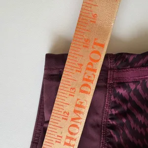 Lululemon‎ Athletic Skirt Women's Size 6 Burgundy Black Print Built In Shorts thumbnail 3