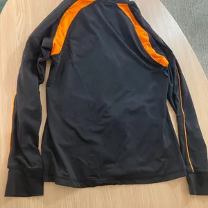 San Francisco Giants Windbreaker Jacket Women's Small Black and Orange Full Zip thumbnail 3