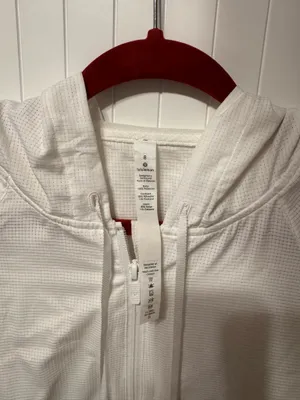 Lululemon White Windbreaker Jacket thumbnail 3