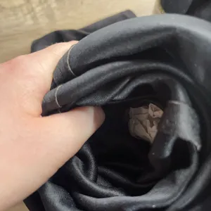 Qupid Zaya-08X Black Rhinestone Sock Knew High Boots thumbnail 6
