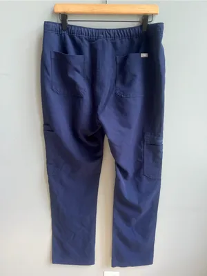 Figs Technical Collection Scrubs Navy Pants Style TM3001 Cairo Cargo Size Medium thumbnail 6