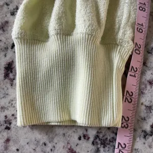 FP Movement Joggers Womens Small Lime Green Terry Cloth Athleisure Sweatpants thumbnail 9