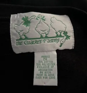 Vtg Quacker Factory Womens Halloween Sequin Jack O'Lantern Sweatshirt Plus 2X thumbnail 3