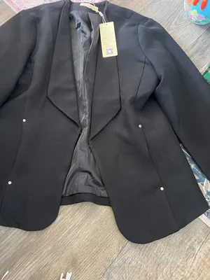 NWT Kate Kasin‎ medium black blazer thumbnail 5