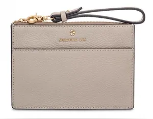 Siren Sophie Wristlet Taupe by Spartina 449 Leather Zip thumbnail 1