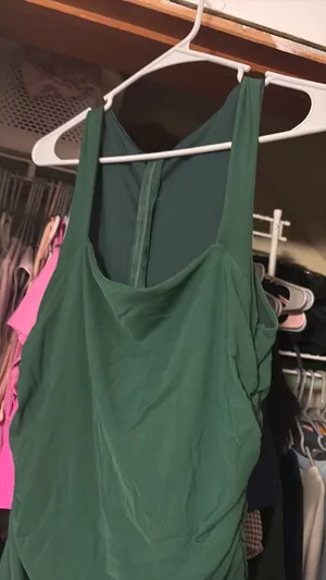 Amazon green formal dress thumbnail 2