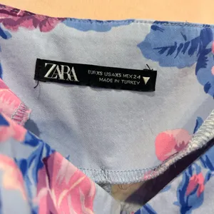 Zara Floral Dress Summer Vacation Resort Wear size XS thumbnail 7